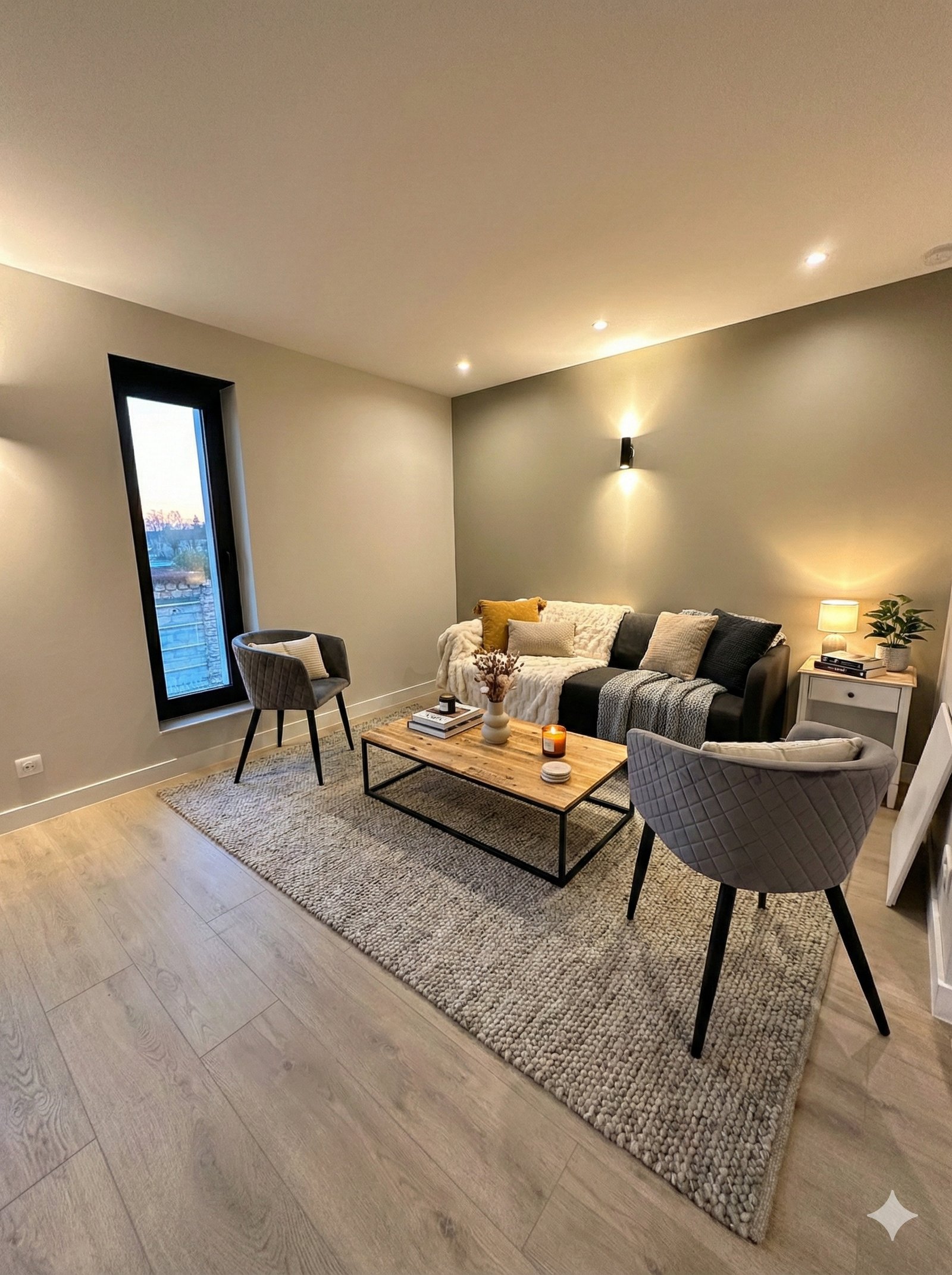 Appartement 02 - salon